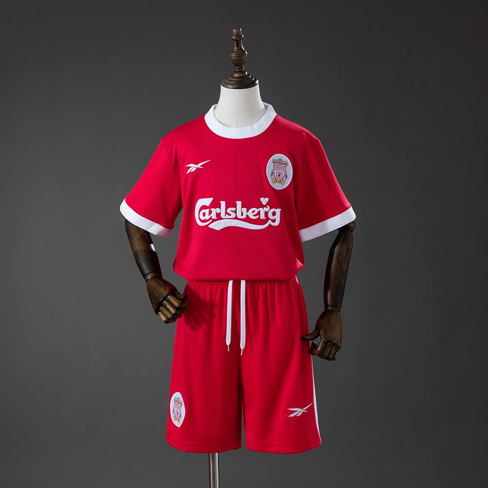 Liverpool 1995/1996 Home Kids Retro Kit