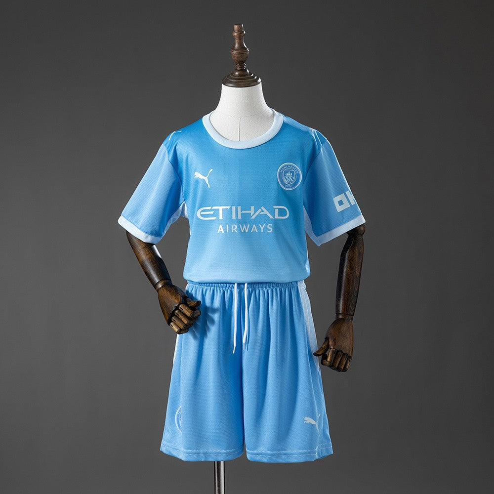 Manchester City Home Kids Kit 2026/27