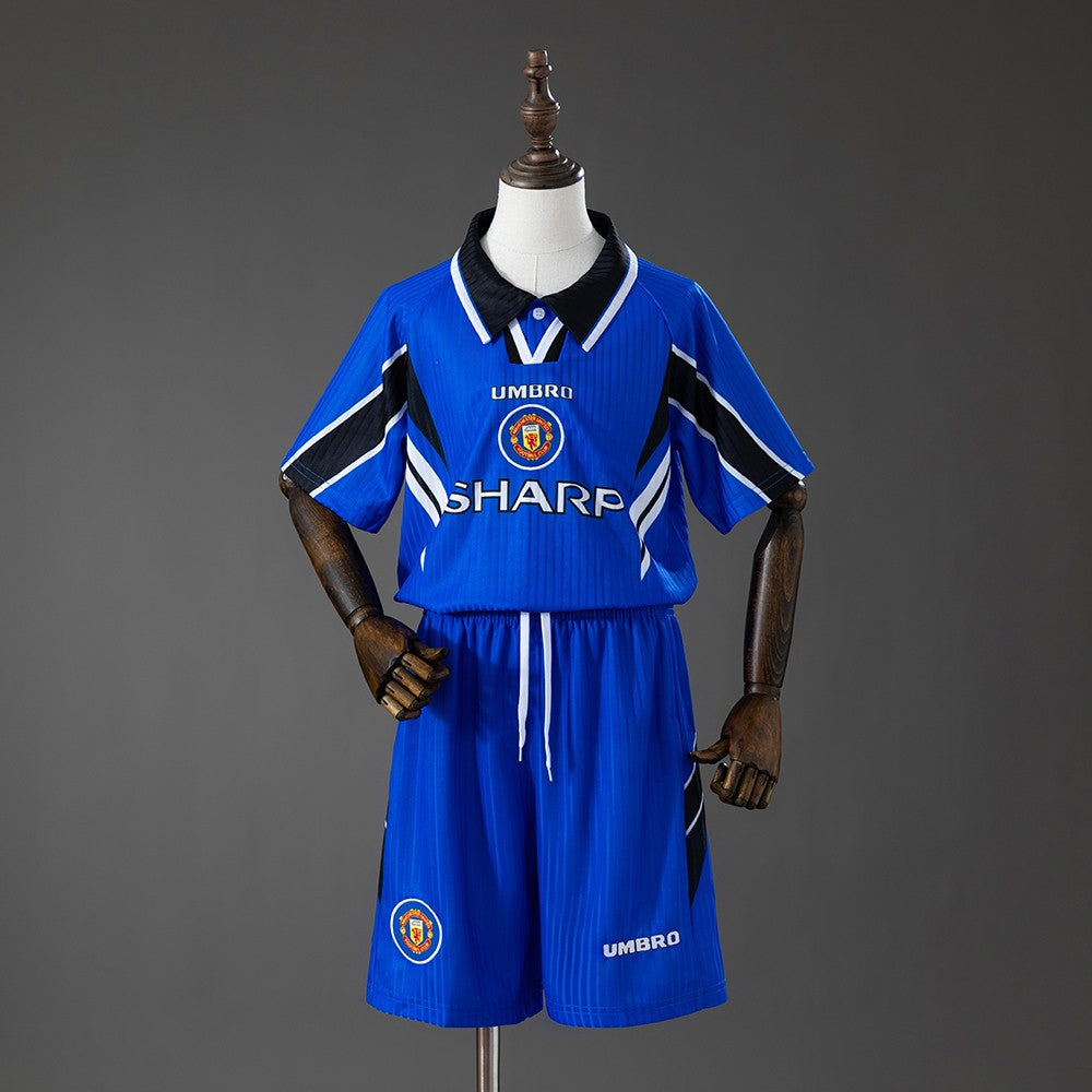 Manchester United 1996/1998 Third Kids Retro Kit