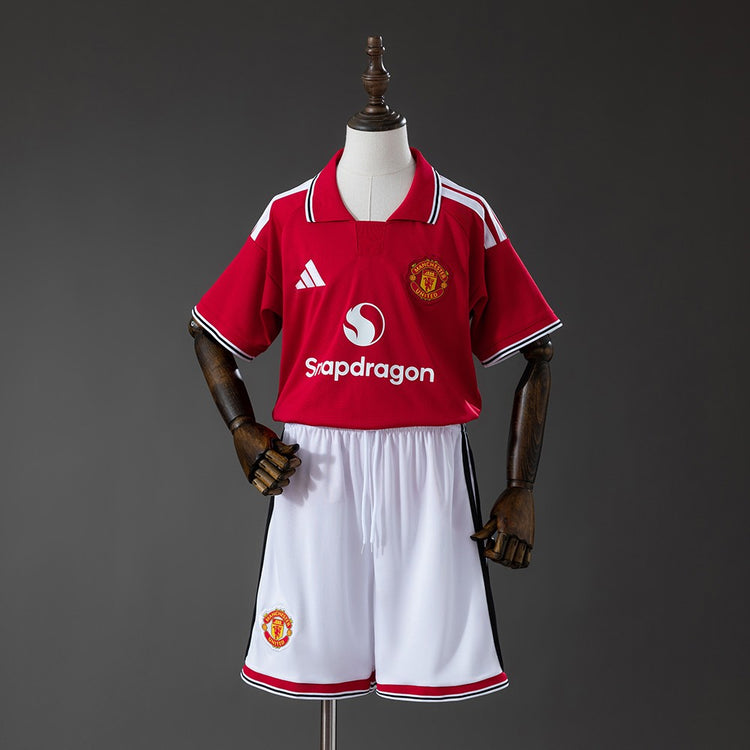 Manchester United Home Kids Kit 2026/27
