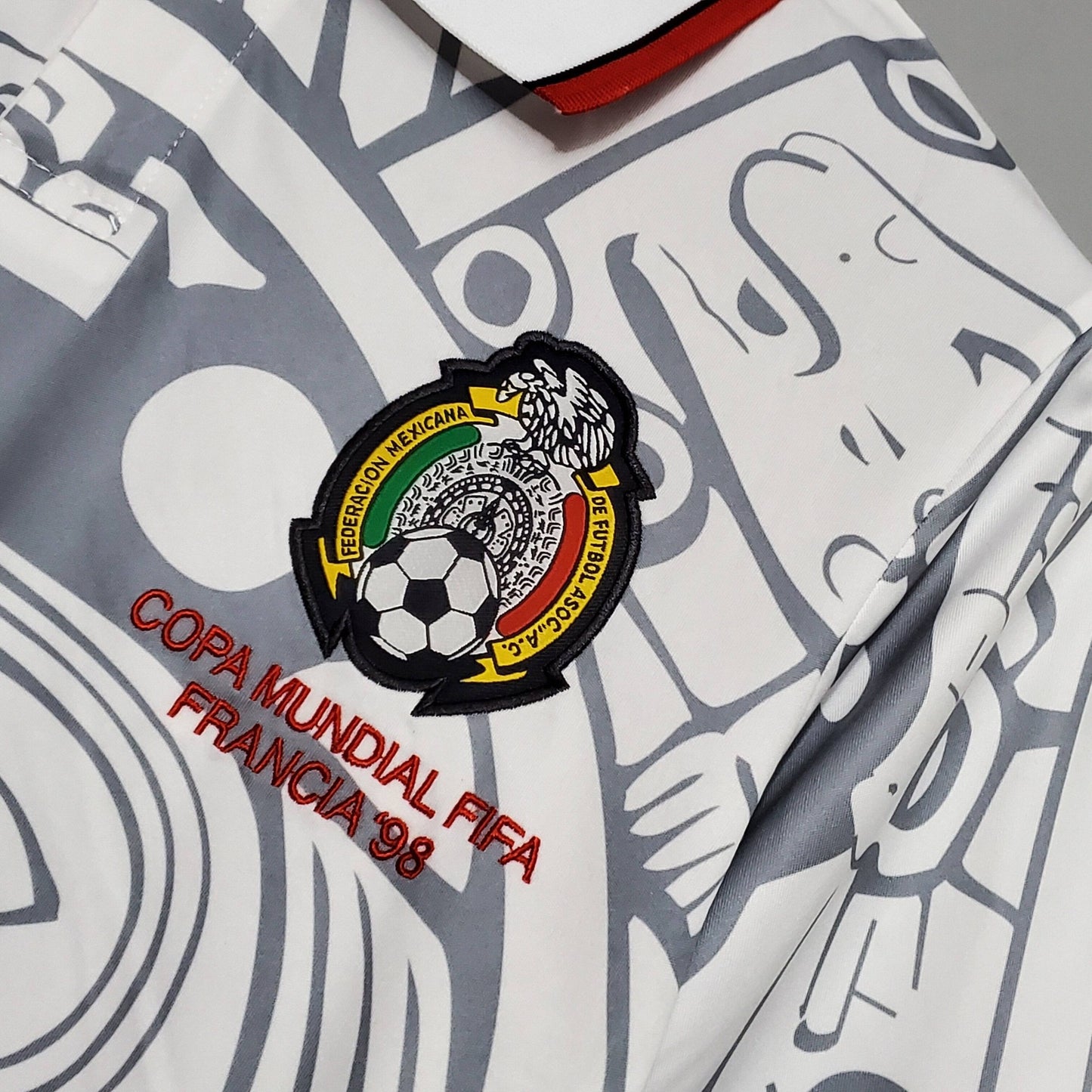 Mexico 1998 Away Retro Kit