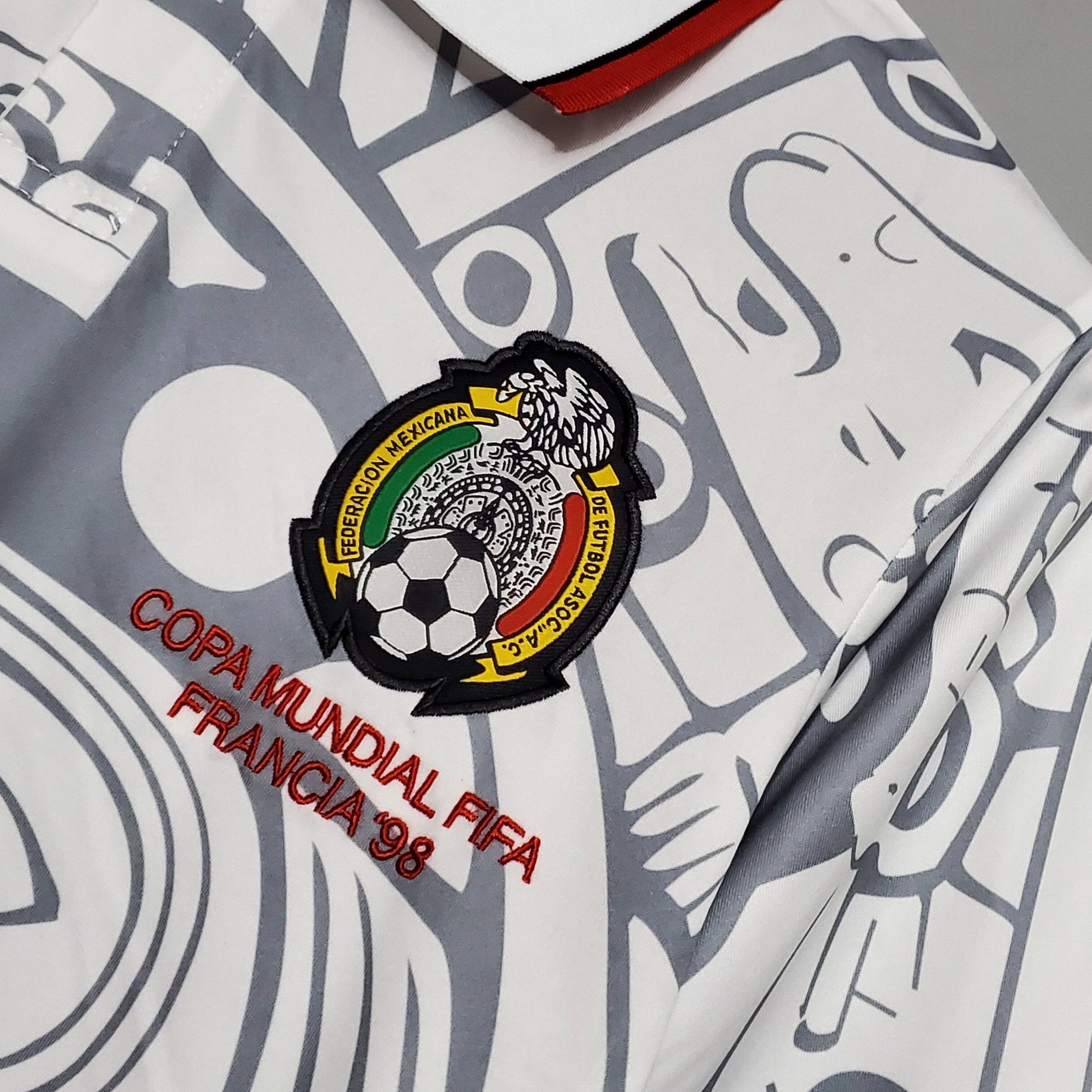 Mexico 1998 Away Retro Kit