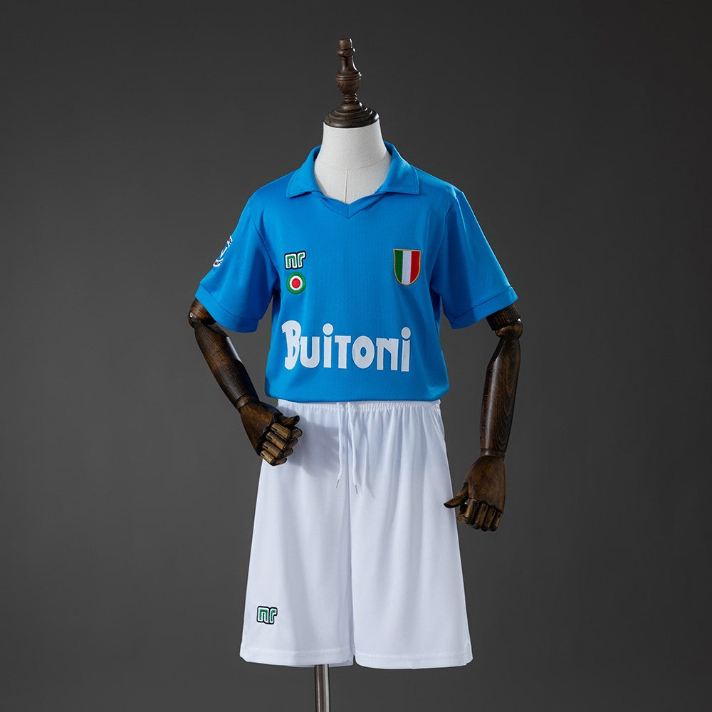 Napoli 1987/1988 Home Kids Retro Kit