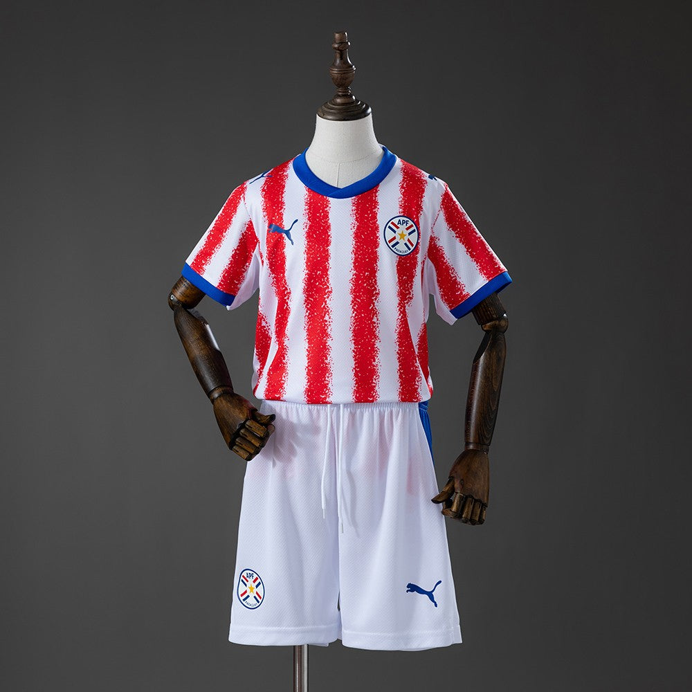 Paraguay Home Kids Kit World Cup 2026