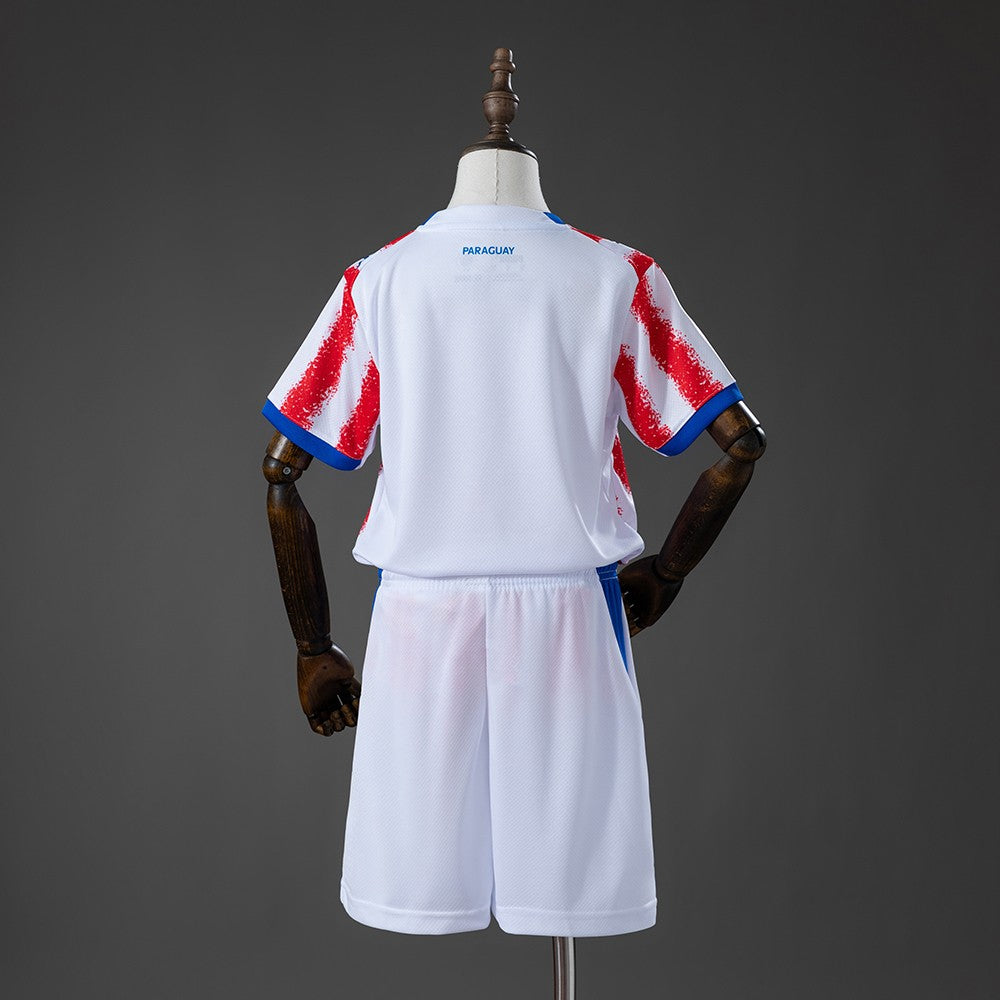Paraguay Home Kids Kit World Cup 2026
