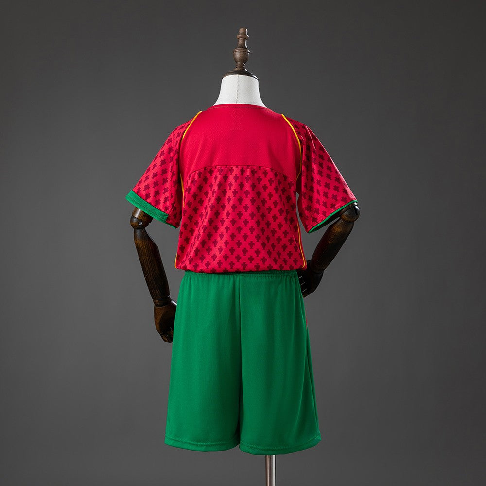 Portugal 2004 Home Kids Retro Kit