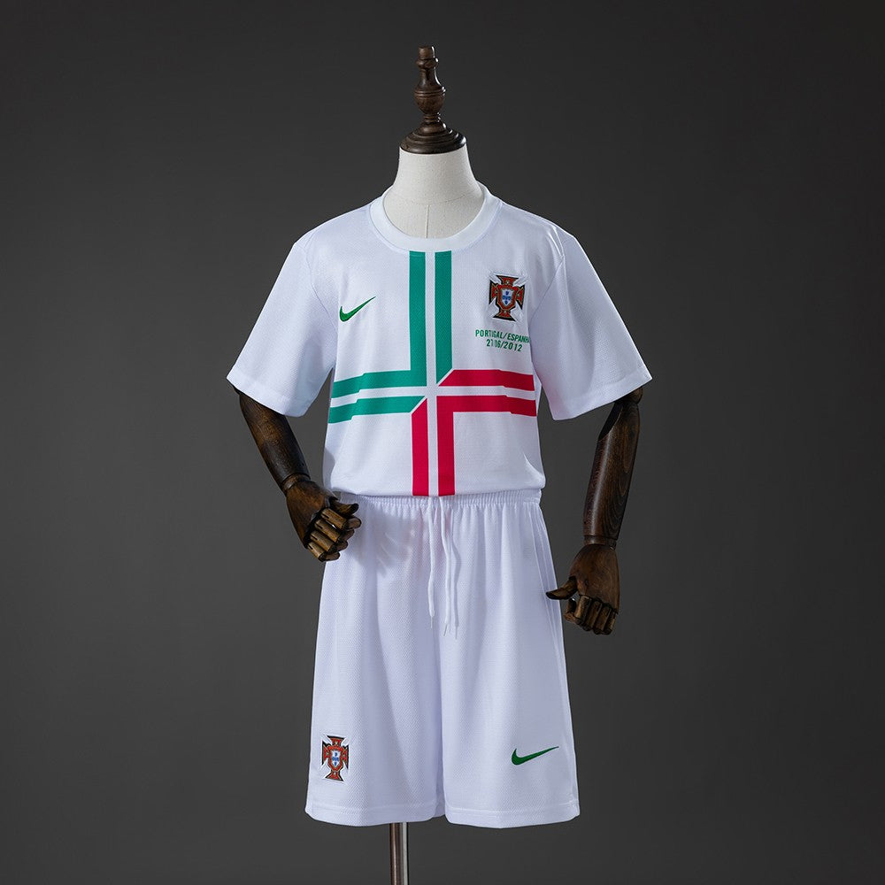 Portugal 2012 Away Kids Retro Kit