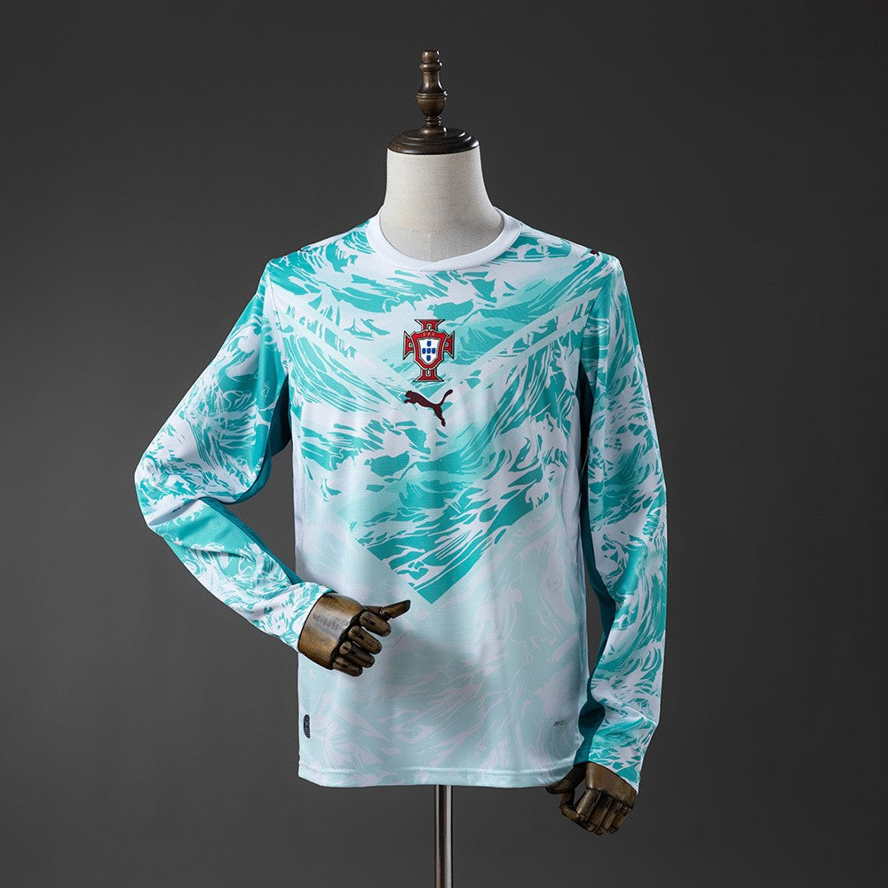 Portugal Away Long Sleeve Kit World Cup 2026