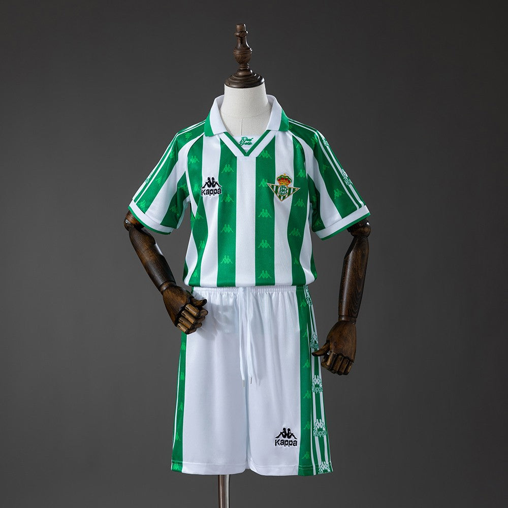 Real Betis 1995/1997 Home Kids Retro Kit