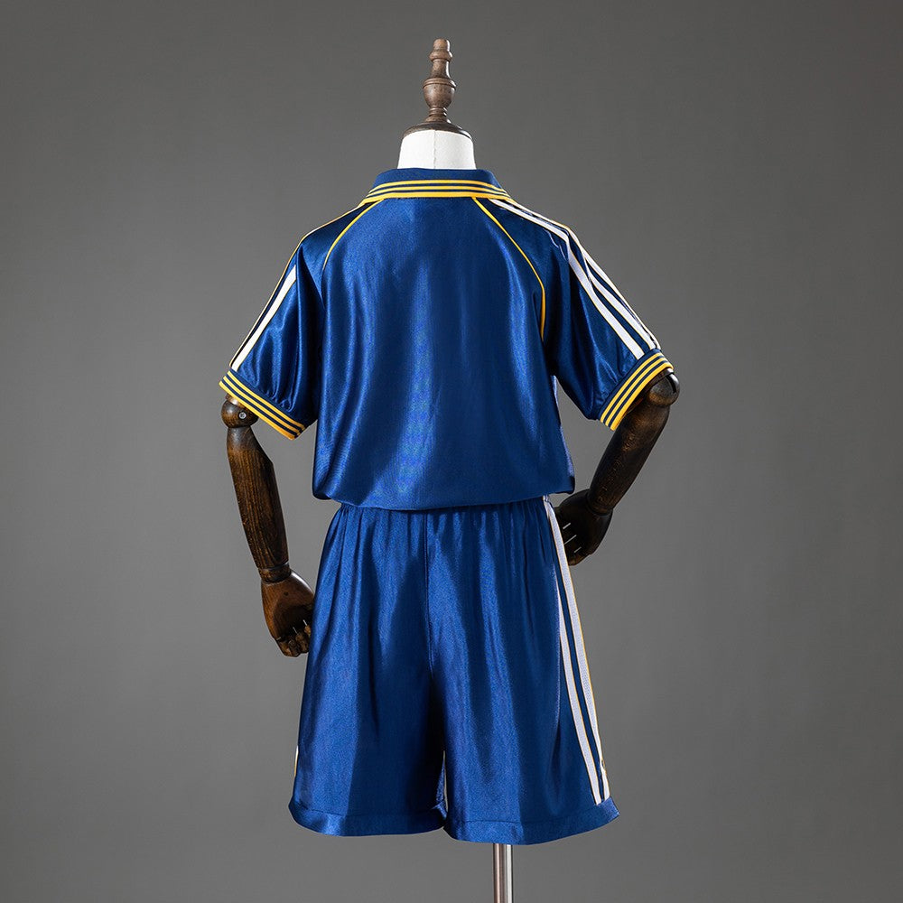 Real Madrid 1998/2000 Third Kids Retro Kit