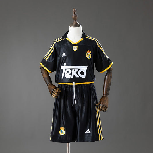 Real Madrid 1999/2001 Away Kids Retro Kit