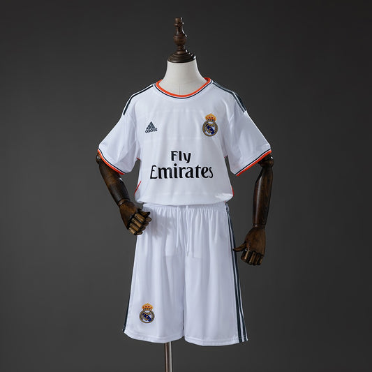 Real Madrid 2013/2014 Home Kids Retro Kit