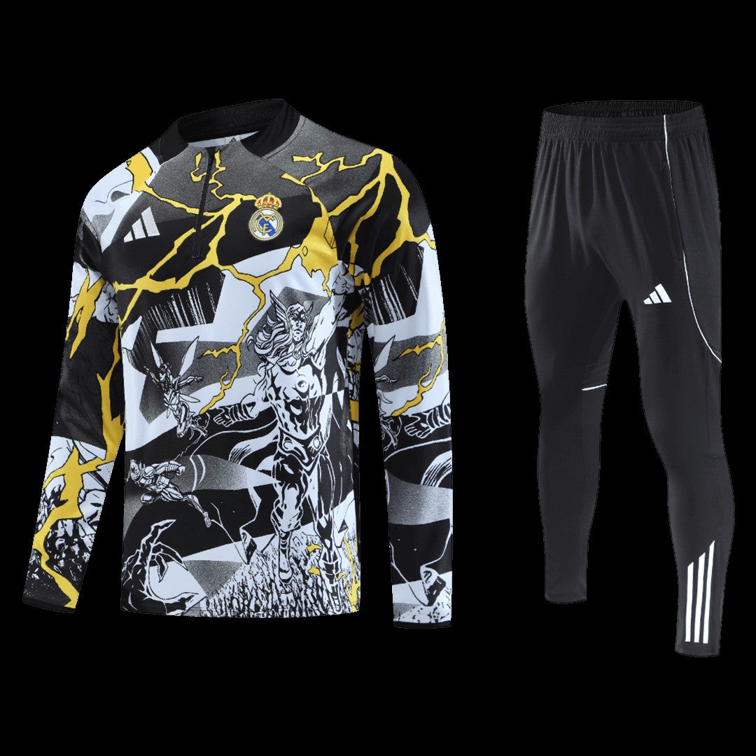 Real Madrid Kids Tracksuit 2025/26