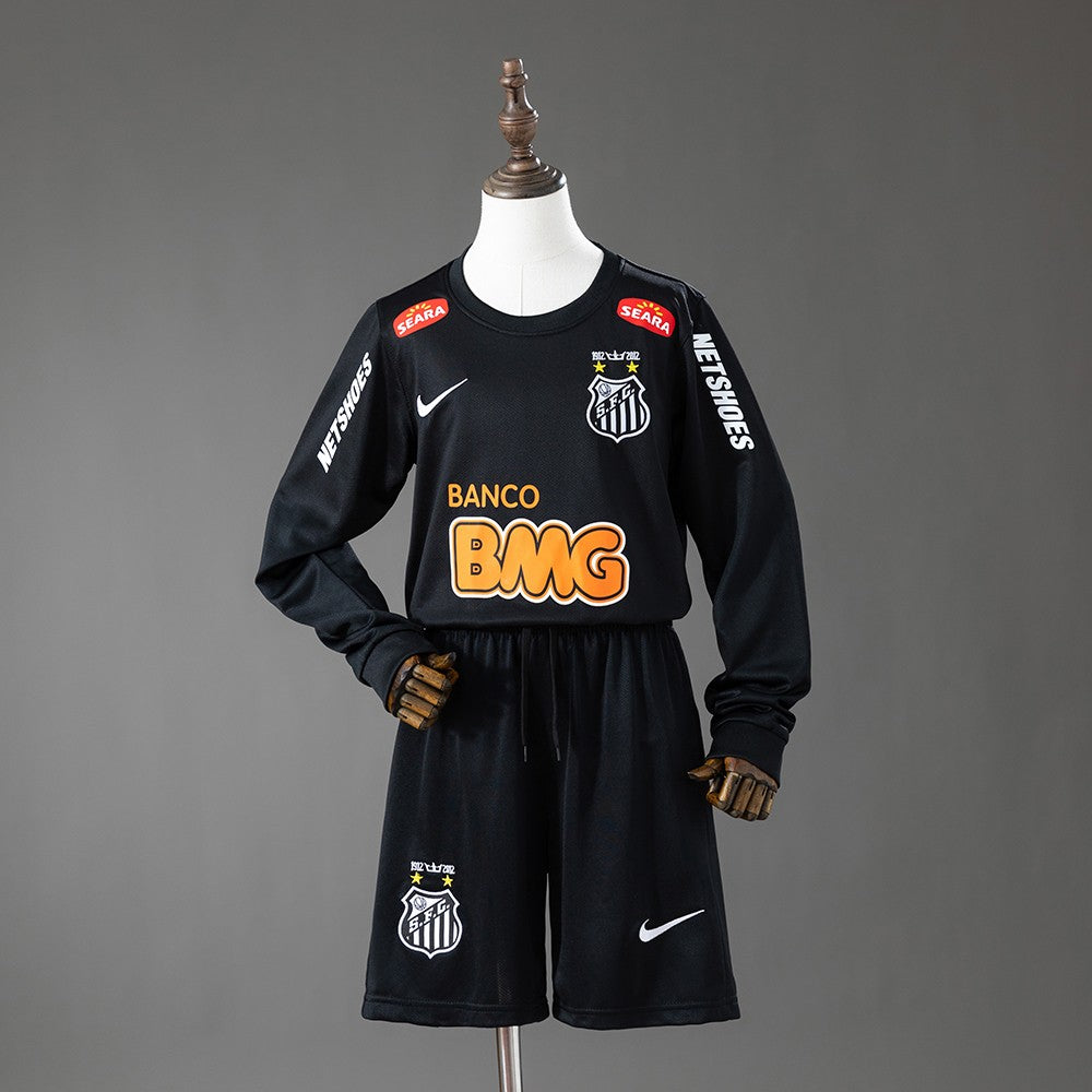 Santos 2012/2013 Away Long Sleeve Kids Retro Kit