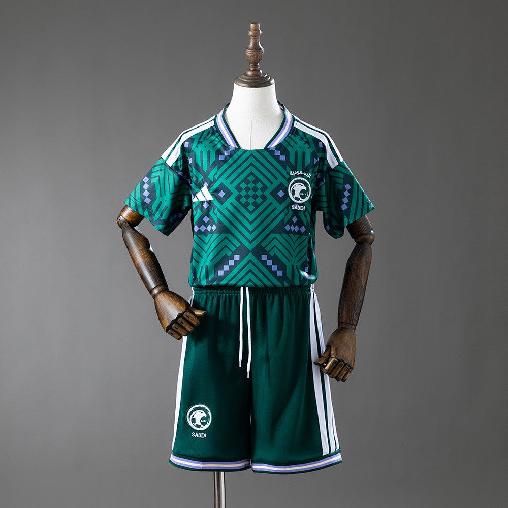 Saudi Arabia Home Kids Kit World Cup 2026