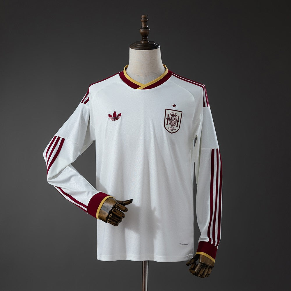 Spain Away Long Sleeve Kit World Cup 2026