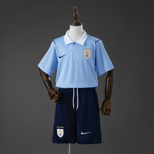 Uruguay Home Kids Kit World Cup 2026