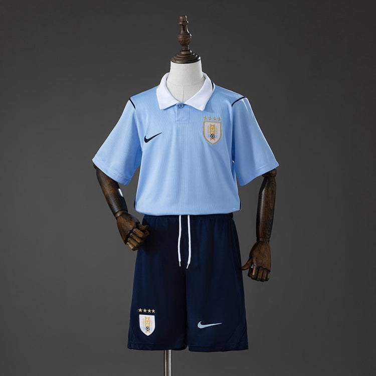 Uruguay Home Kids Kit World Cup 2026