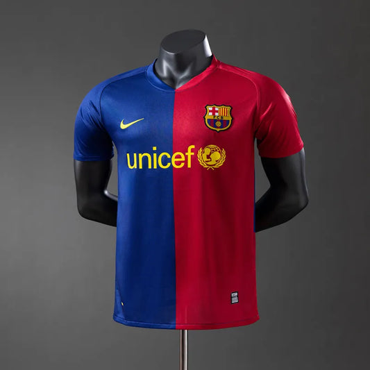 FC Barcelona Retro Home Player Kit 2008/09