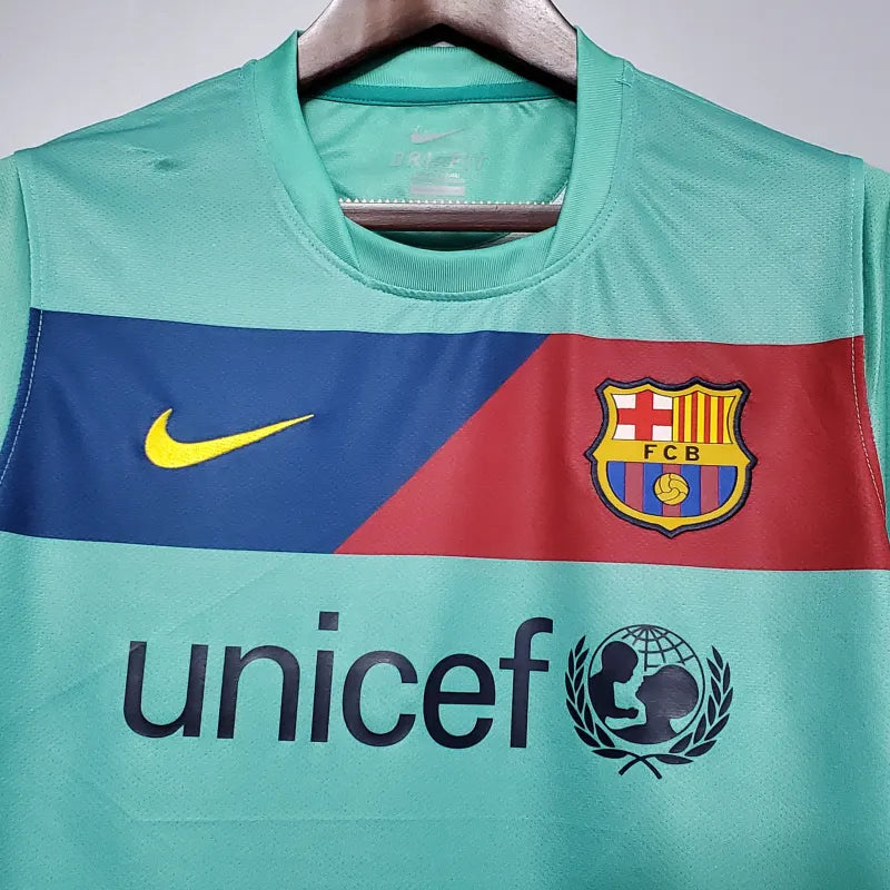 FC Barcelona Retro Away Kit 2010/11 Long Sleeve