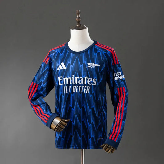 Arsenal 2025/26 Away Stadium Long Sleeve Jersey