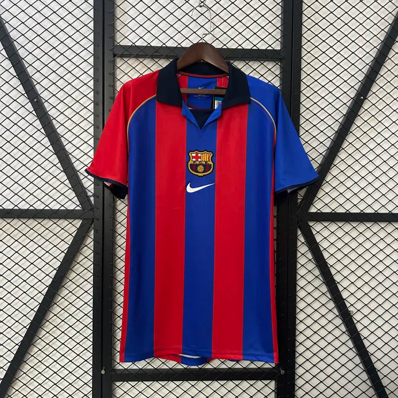 FC Barcelona Retro Home Kit 2001/02