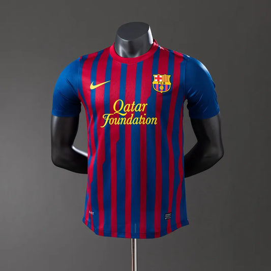 FC Barcelona Retro Home Player Kit 2011/12