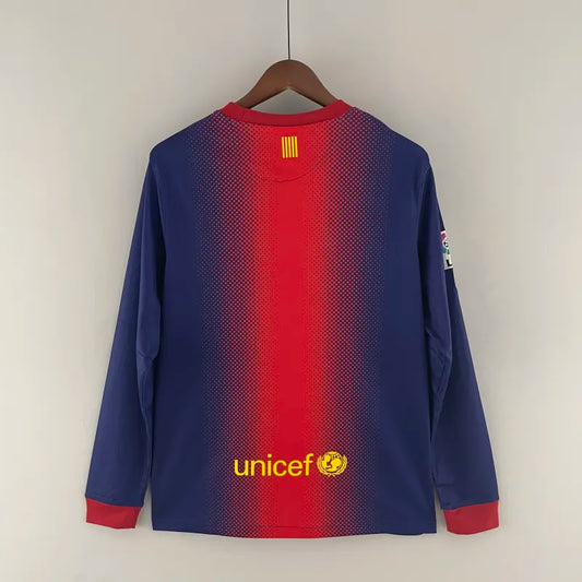 FC Barcelona Retro Home Kit 2012/13 Long Sleeve