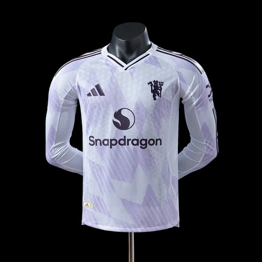 Manchester United Away Player Kit 2025/26 Long Sleeve