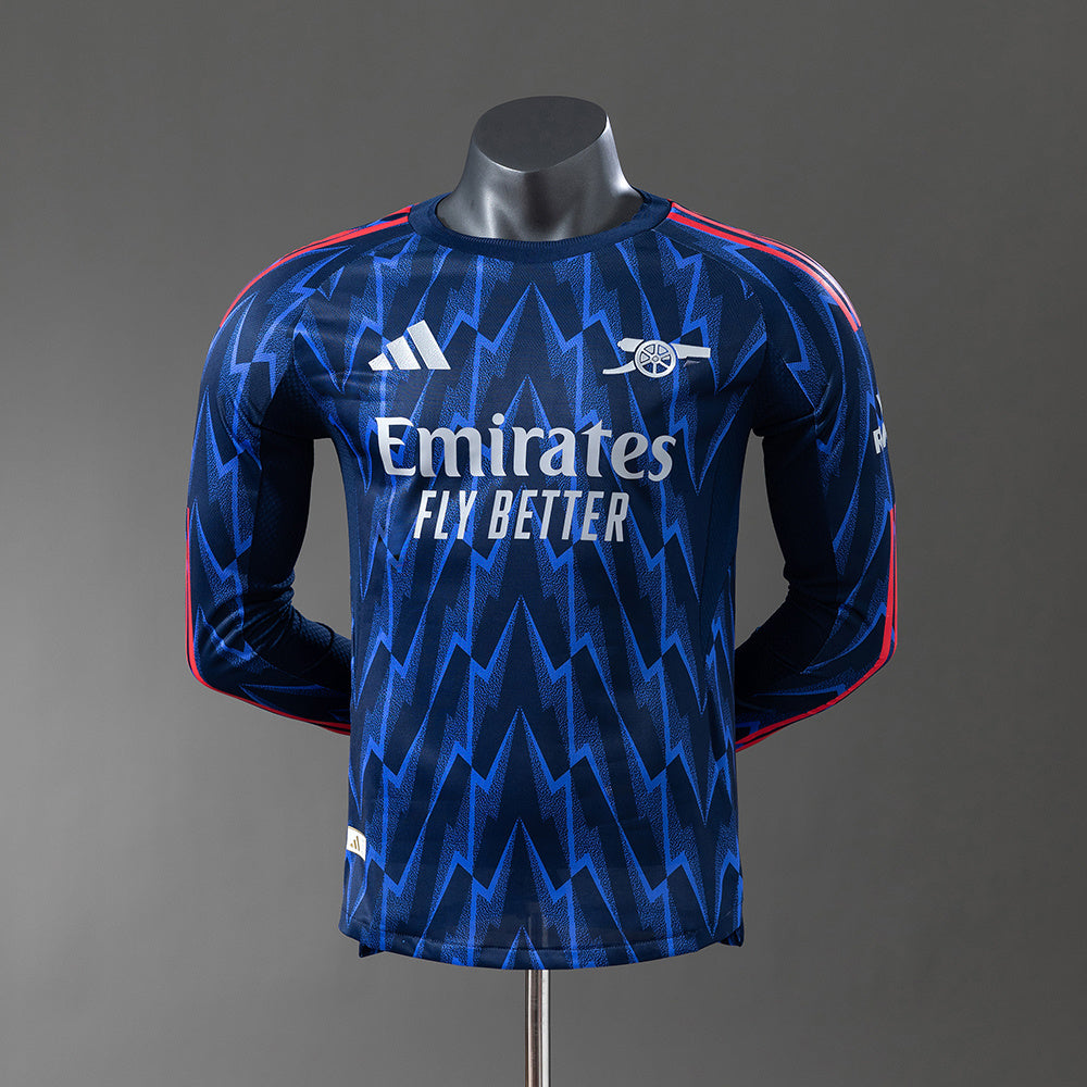 Arsenal Away Player Kit 2025/26 Long Sleeve