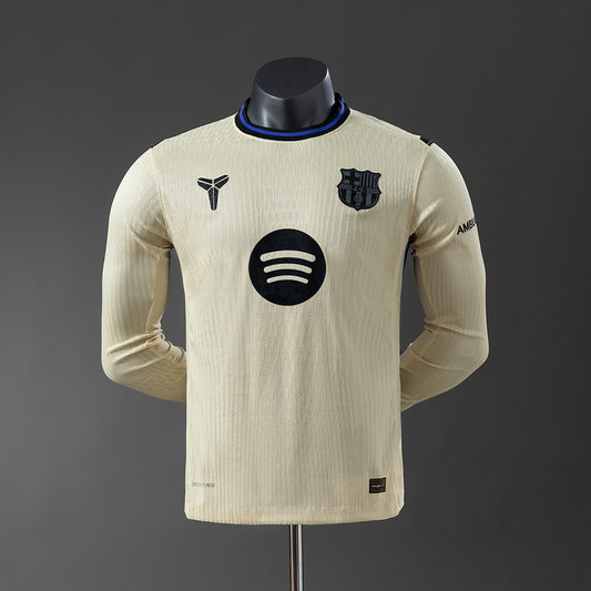 FC Barcelona Away Player Kit 2025/26 Long Sleeve
