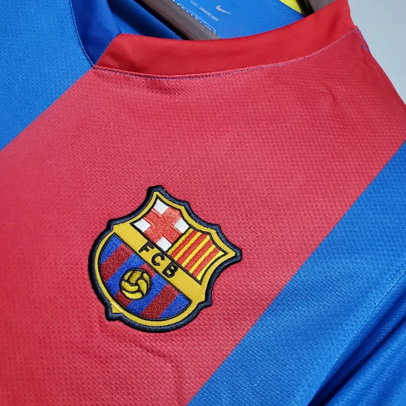 FC Barcelona Retro Home Kit 2006/07 Long Sleeve