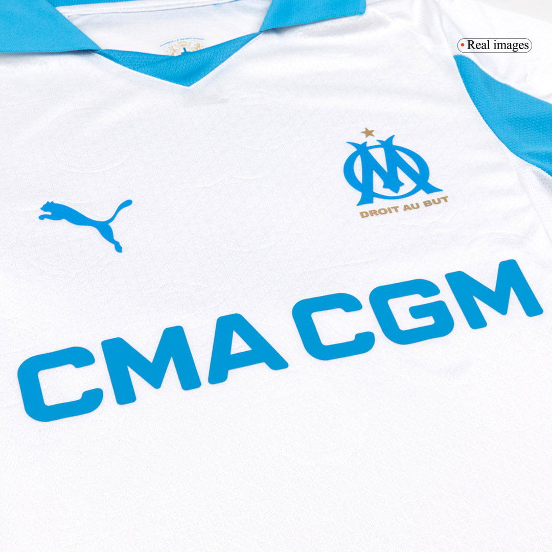 Marseille Home Player Kit 2025/26