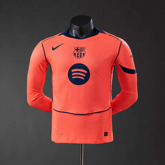 FC Barcelona Third Player Kit 2025/26 Long Sleeve