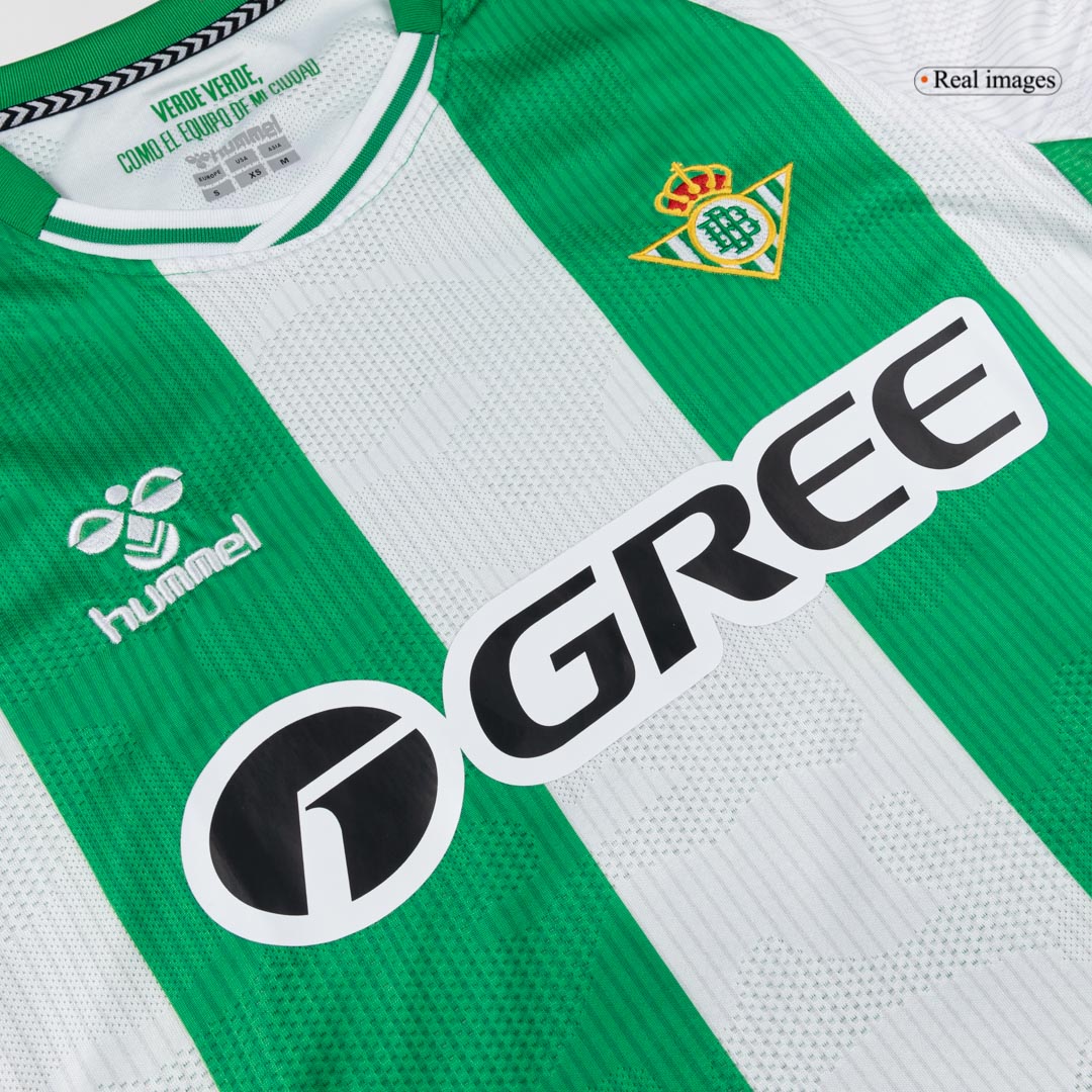 Real Betis Home Replica Kit 2025/26 Long Sleeve