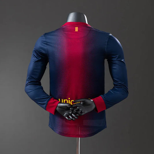 FC Barcelona Retro Home Player Kit 2012/13 Long Sleeve