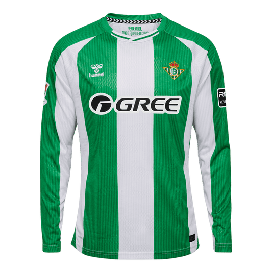 Real Betis Home Replica Kit 2025/26 Long Sleeve