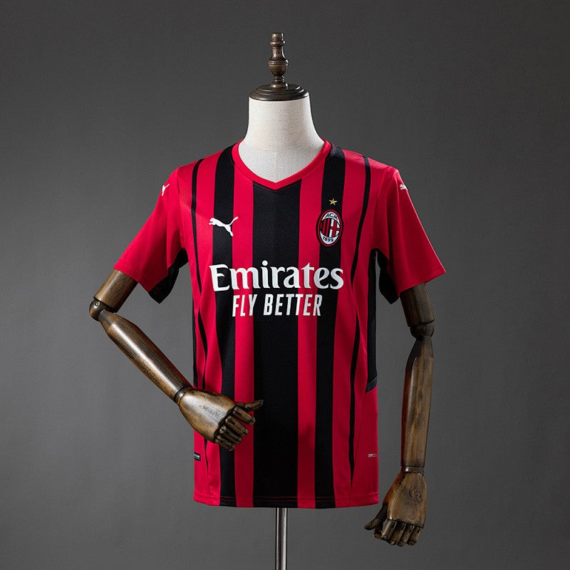 AC Milan 2021/22 Home Retro Kit front view