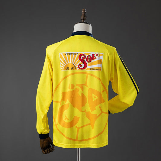 Club América 1997/98 Home Long Sleeve Retro Kit back view