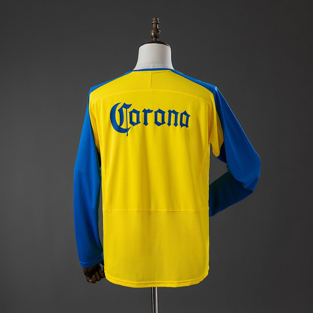Club América 2003/04 Home Long Sleeve Retro Kit back view