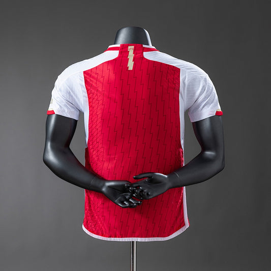 Arsenal 2023/24 Home Player Retro Kit back view
