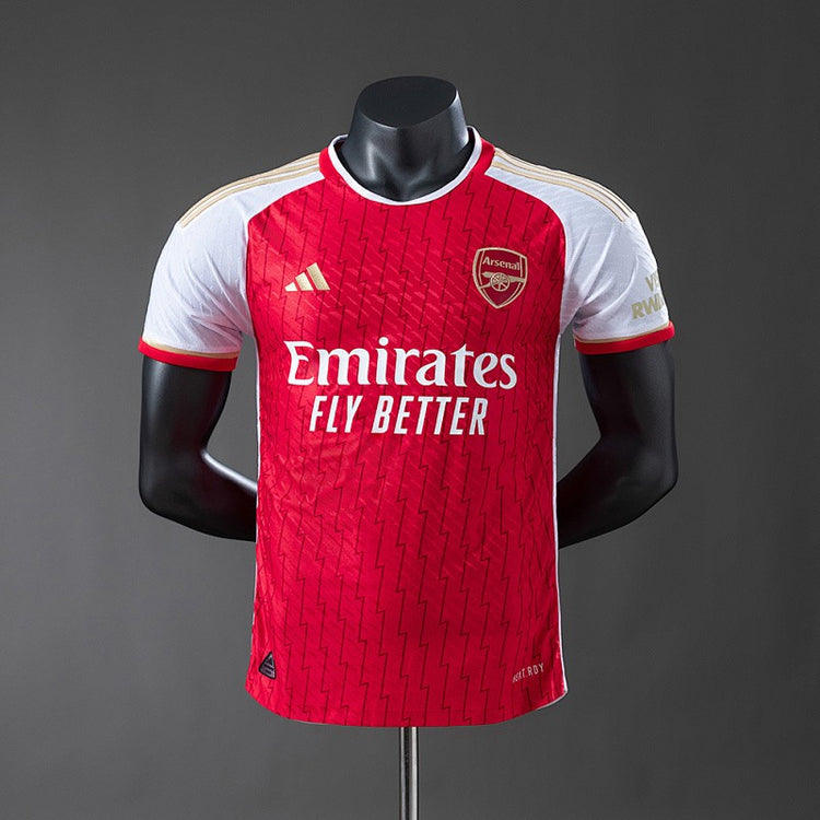 Arsenal 2023/24 Home Player Retro Kit front view