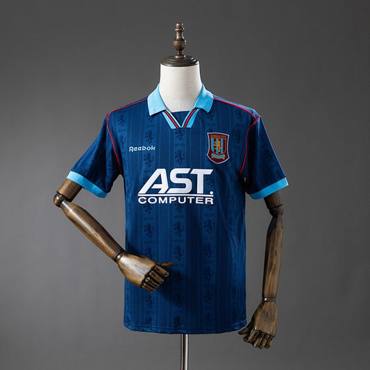 Aston Villa 1995/96 Away Retro Kit front view