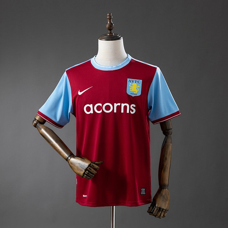Aston Villa 2009/10 Home Retro Kit front view