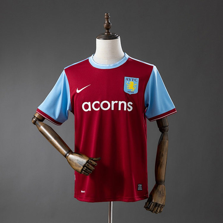 Aston Villa 2009/10 Home Retro Kit front view