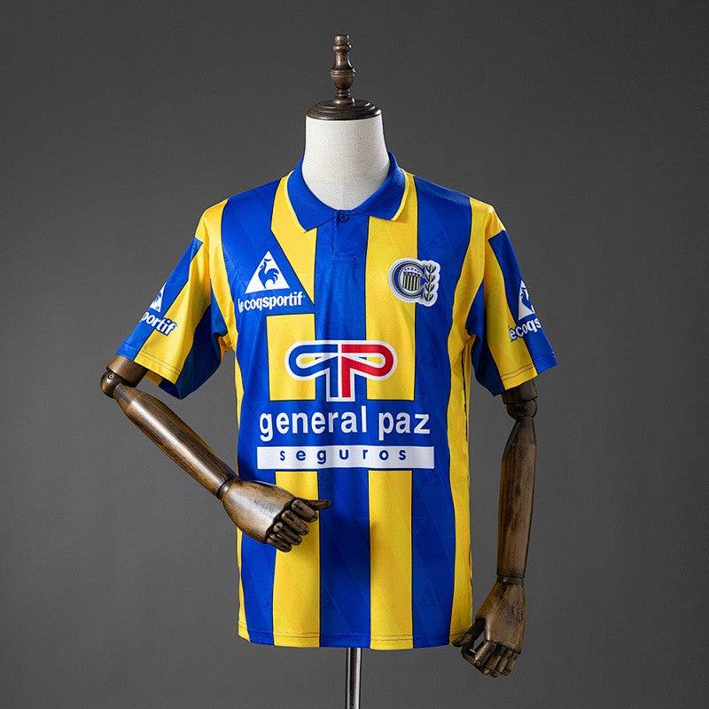 Rosario Central 1995/97 Home Retro Kit front view