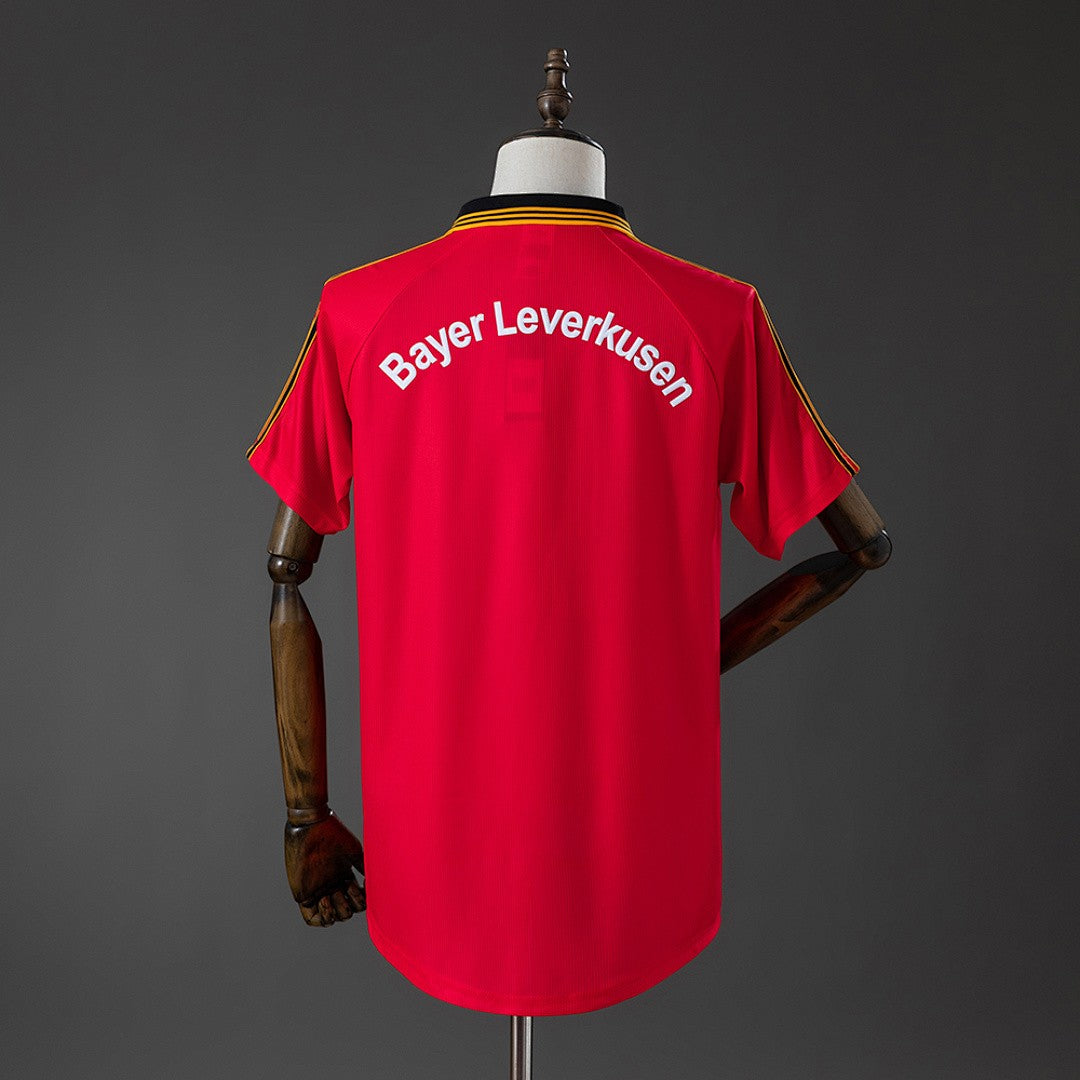 Bayer Leverkusen 1998/00 Home Retro Kit back view