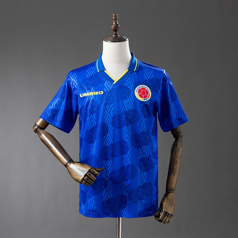 Colombia 1994 Away Retro Kit front view