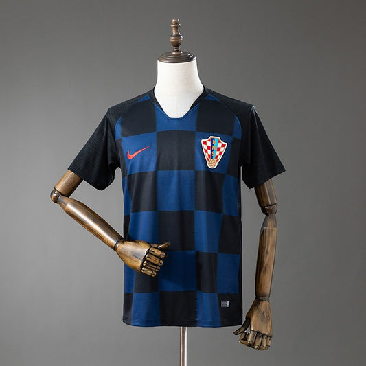 Croatia 2018 Away Retro Kit front view