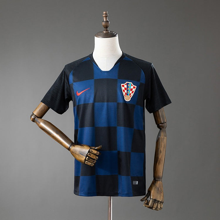 Croatia 2018 Away Retro Kit front view